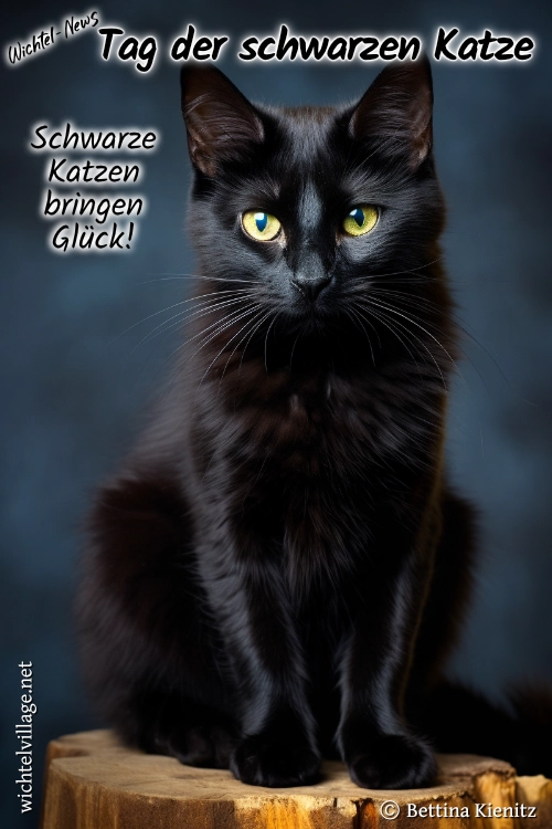 Wichtel-News - Tag der schwarzen Katze