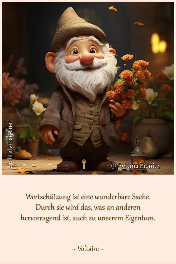 Wertschätzung ist eine wunderbare Sache