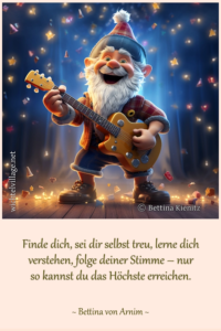 Finde sich, sei dir selbst treu