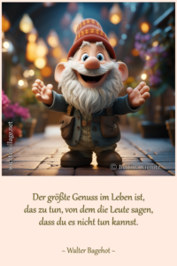 Der größte Genuss im Leben