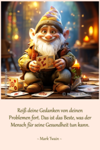 Reiß deine Gedanken von deinen Problemen fort