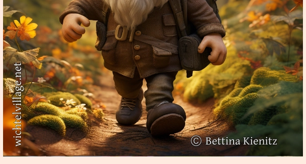 Gedanken wollen oft - wie Kinder und Hunde -, dass man mit ihnen im Freien spazieren geht.