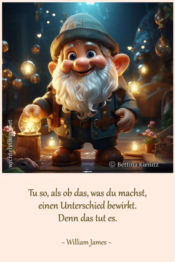 Tu so, als ob das, was du machst