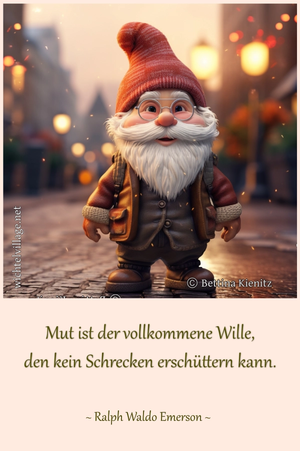 Mut ist der vollkommene Wille